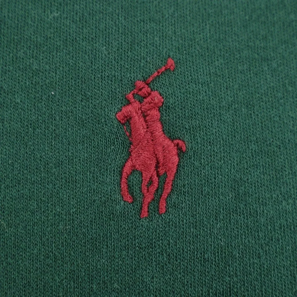 Polo Ralph‎ Lauren Men's Classic Fit Green Polo Shirt Red Pony Logo Size 1XB
